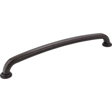 Jeffrey Alexander 12" Center-to-Center Distressed Oil Rubbed Bronze Bremen 1 Appliance Handle 527-12DMAC